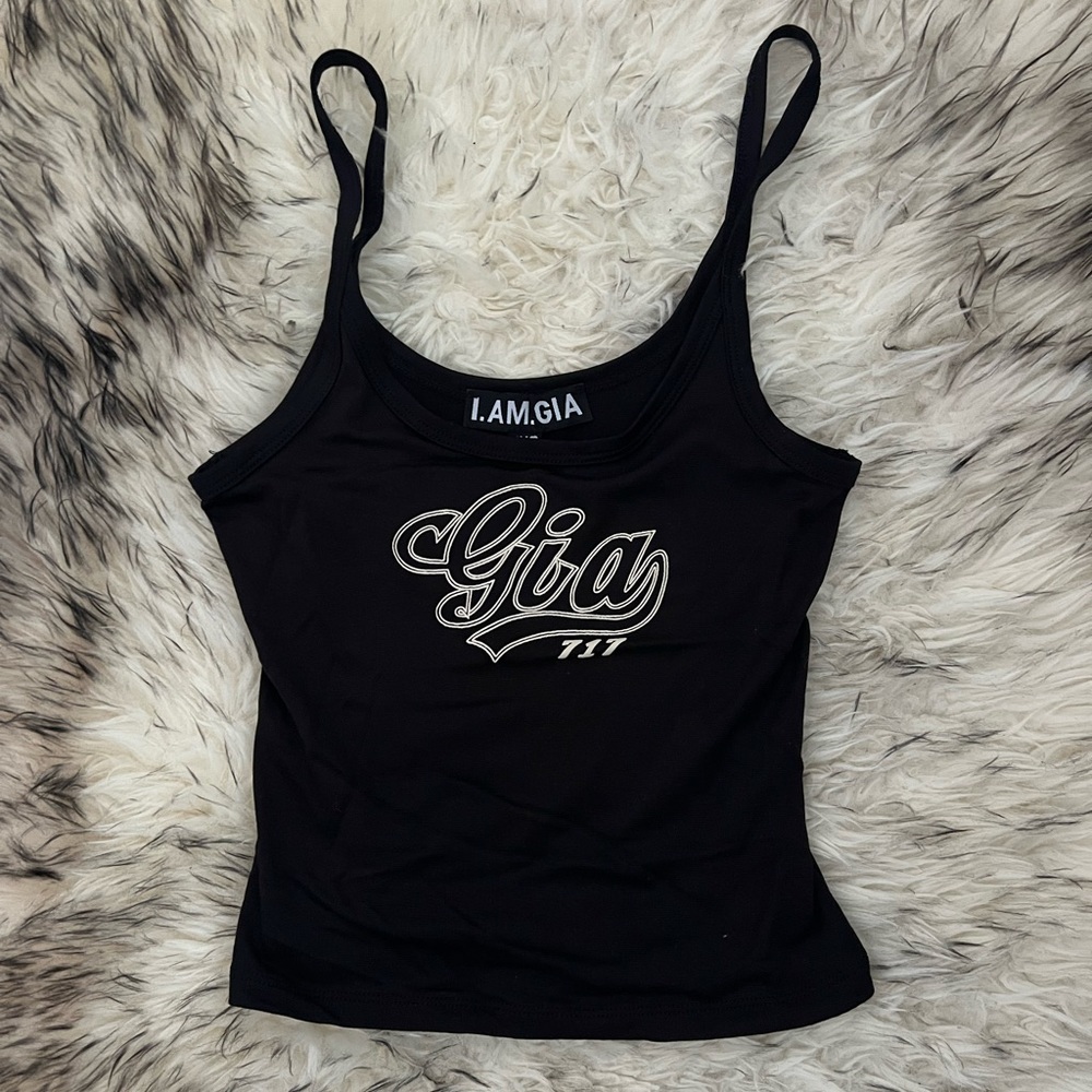 I.AM.GIA Ivy tank in black - size XXS